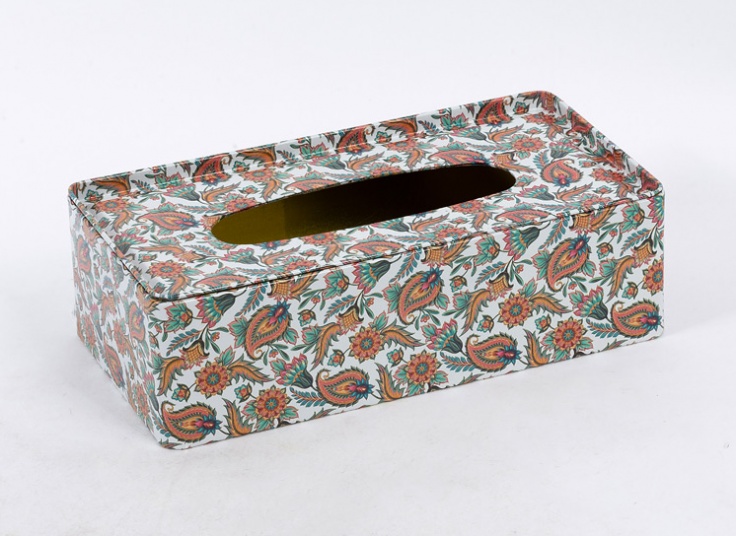 جای دستمال کاغذی فلزی