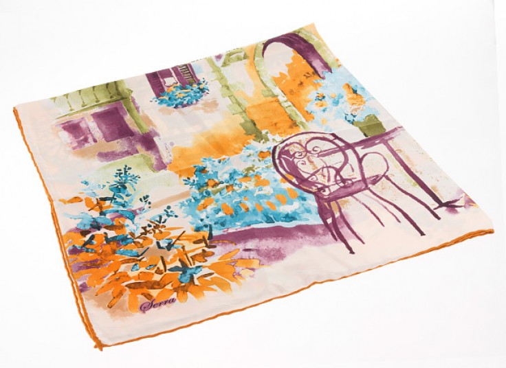 روسری ساتن ابریشم Serra