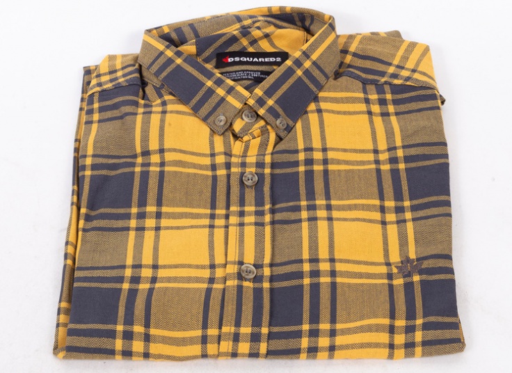 پیراهن چهارخانه مردانه DSQUARED2