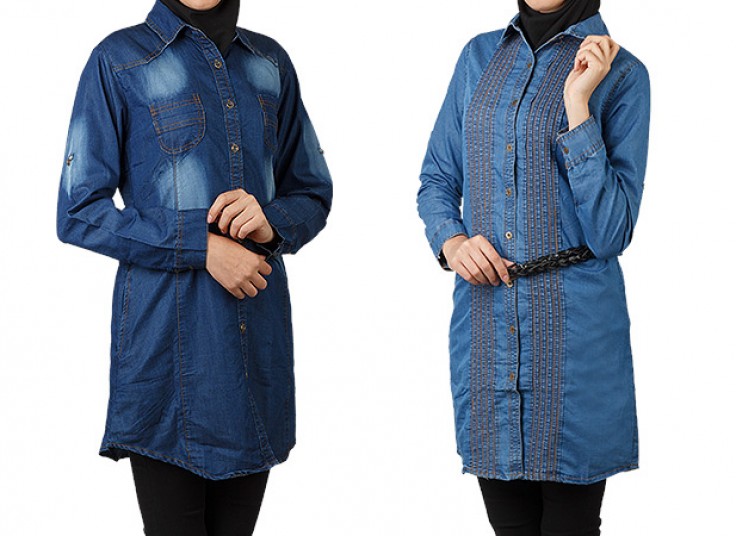 مانتو طرح جین