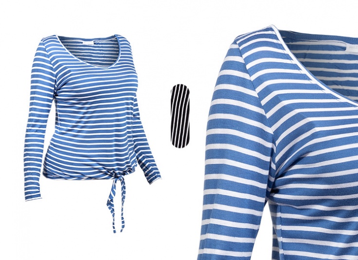 بلوز آستین بلند زنانه گره‌ای Infinity