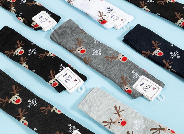 جوراب دخترانه طرح گوزن TAJ