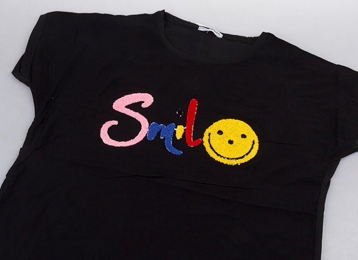 تیشرت طرح برجسته زنانه Madook