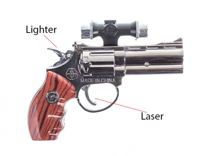 فندک اتمی Gun Lighter