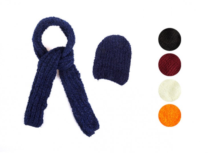 شال و کلاه بافت بوکله