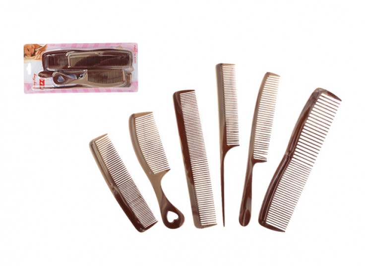 ست شش عددی شانه مو