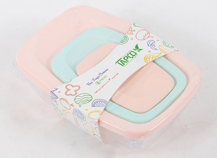 ظرف سه تکه Tapco