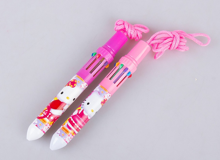 خودکار ده رنگ فانتزی