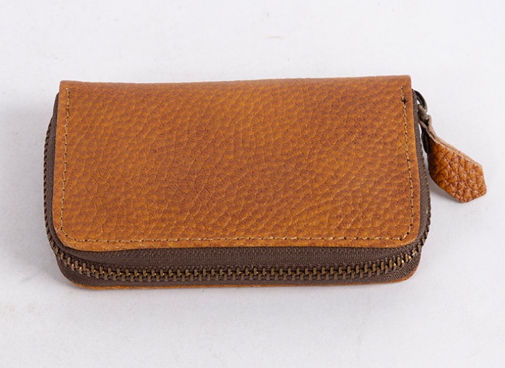 جاکارتی دورزیپ چرم طبیعی