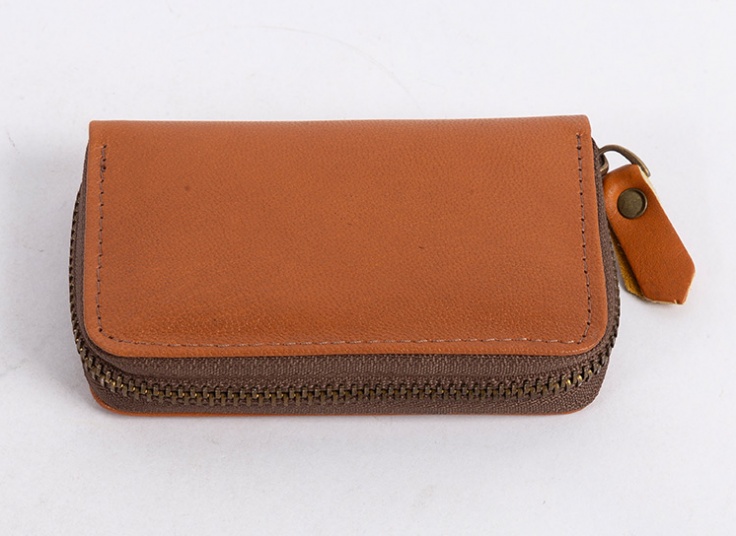 جاکارتی دورزیپ چرم طبیعی