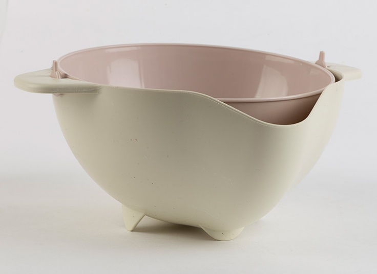 ست کاسه و آبکش استپ دار Dima