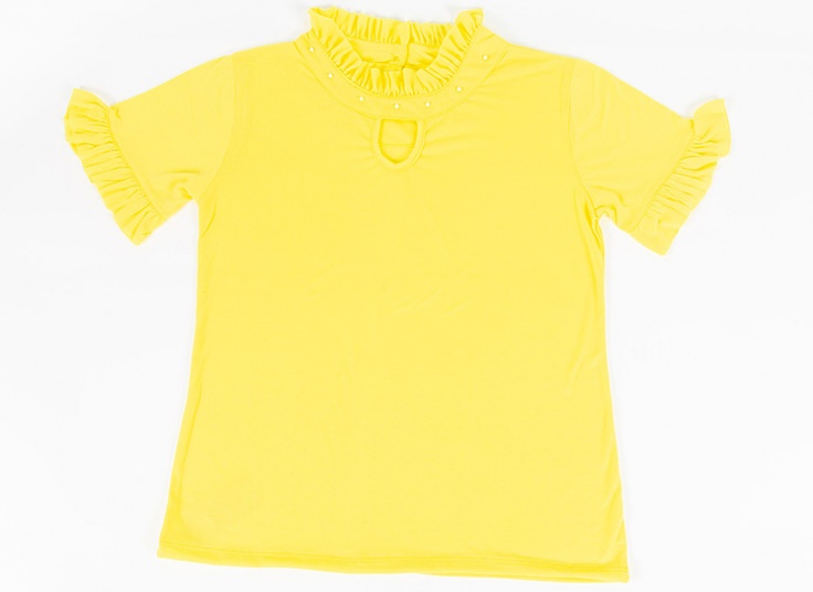 تیشرت زنانه چین دار