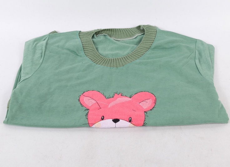 بلوز آستین بلند تکه دوزی