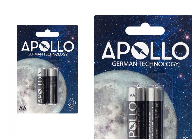 پک دو عددی باتی قلمی Apollo