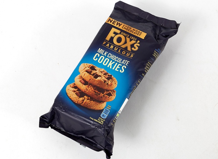 بیسکوییت کوکی شیر شکلاتی Foxs