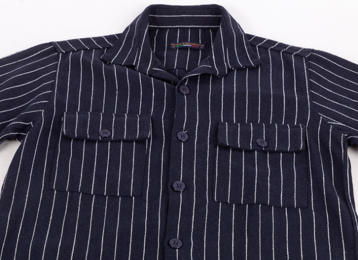 پیراهن پشمی مردانه راه راه