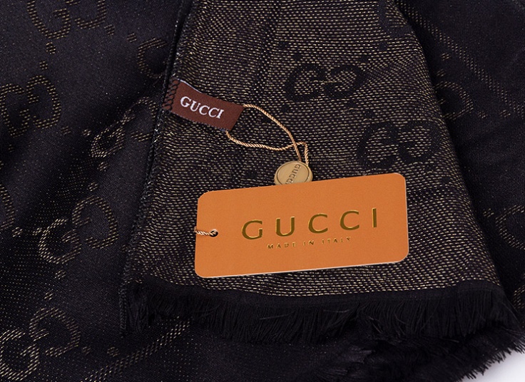 شال زنانه Embroidered gold