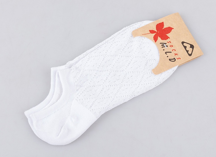 جوراب ساق کوتاه طرح گیپور MLD