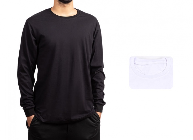 تیشرت آستین بلند ساده