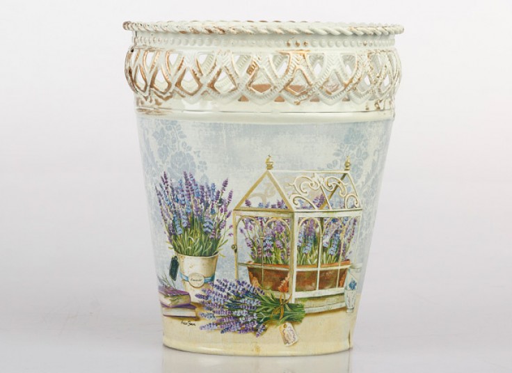 گلدان فلزی طرحدار