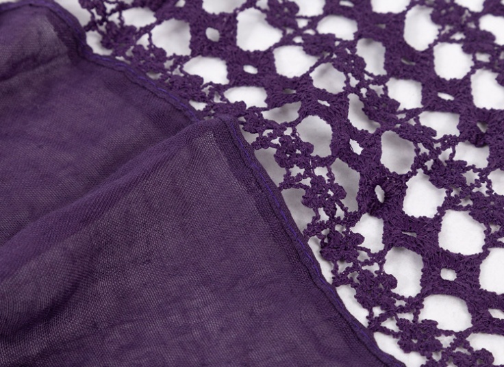 شال نخی حاشیه گیپور