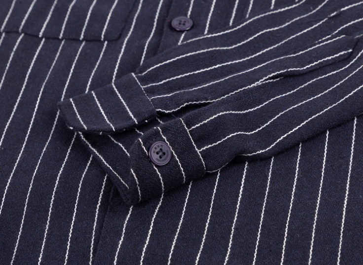 پیراهن پشمی مردانه راه راه