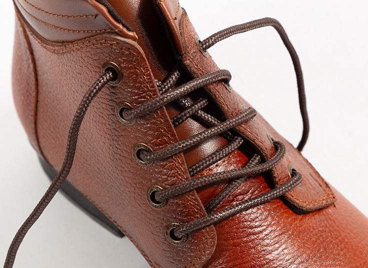 نیم بوت مردانه چرم طبیعی ecco