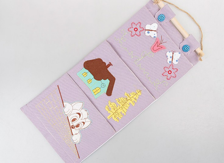 آویز پارچه ای لوازم کودک