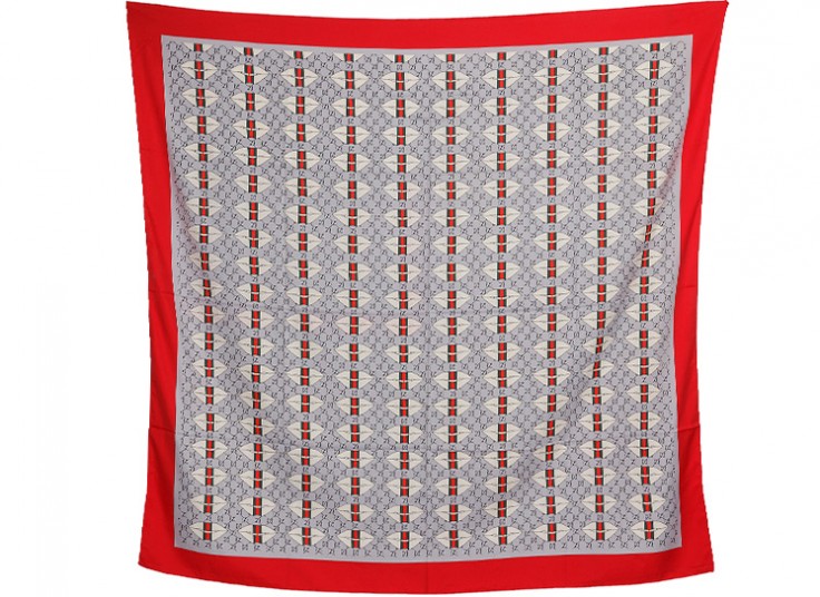 روسری ساتن ابریشم قواره دار Multi Brand