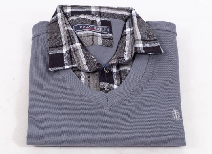 پلیور یقه پیراهنی مردانه Rugatchi