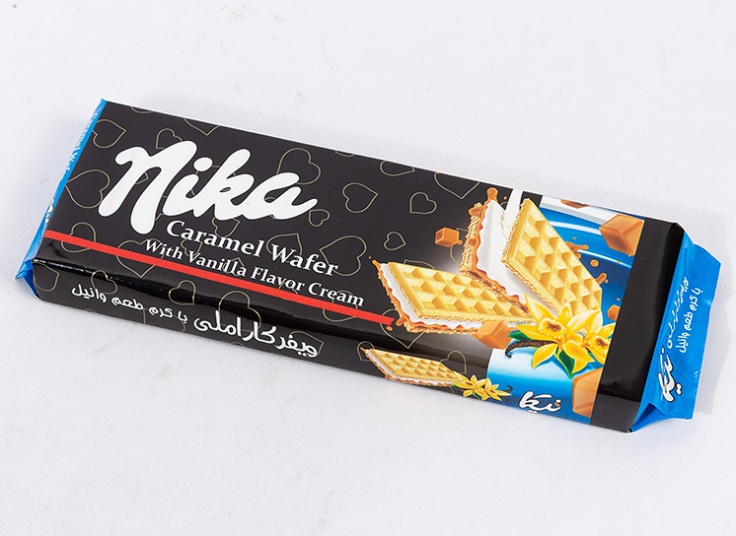 ویفر کاراملی نیکا