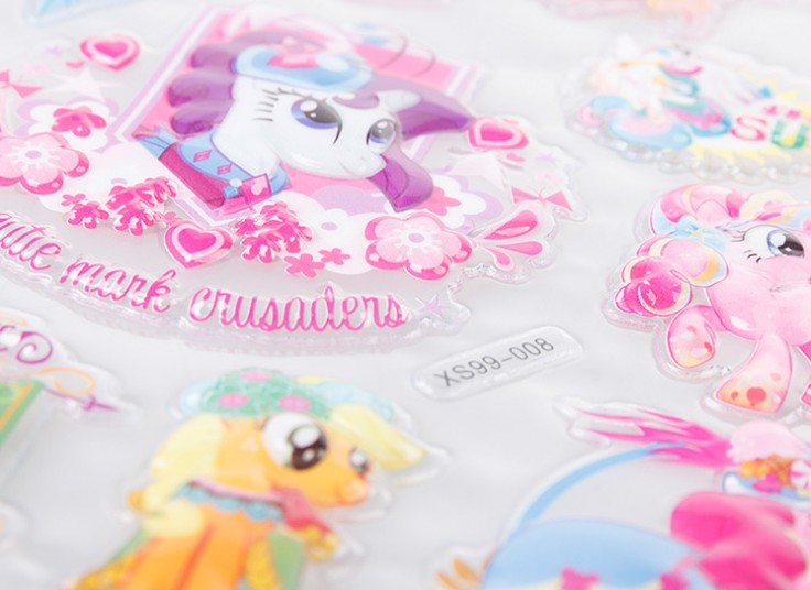 استیکر برجسته فانتزی