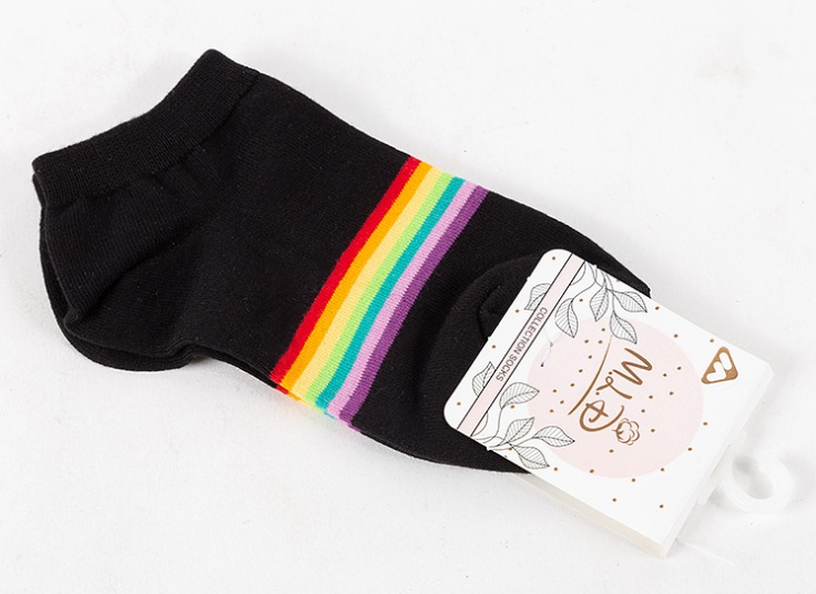 جوراب مچی زنانه Rainbow