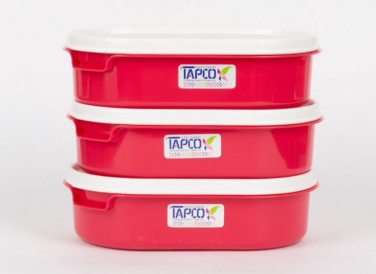 ظرف درب دار 3 عددی Tapco