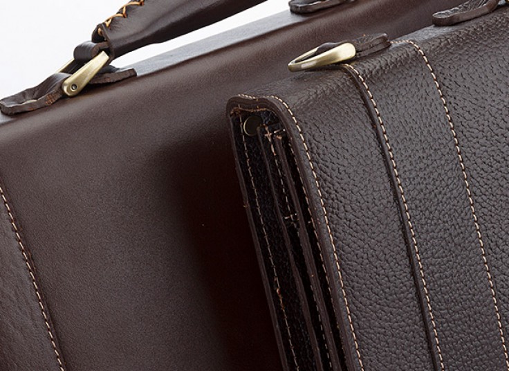 کیف اداری چرم طبیعی مدل Satchel