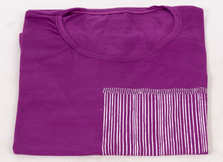 تیشرت زنانه سایز بزرگ طرحدار