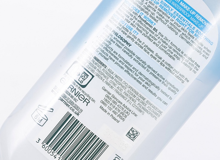 محلول پاک کننده آرایش دوفاز GARNIER 