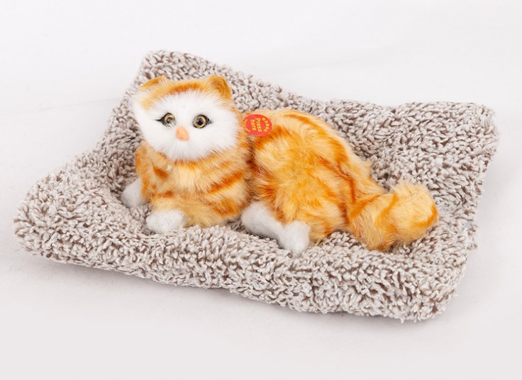 عروسک گربه بالشتی صدادار