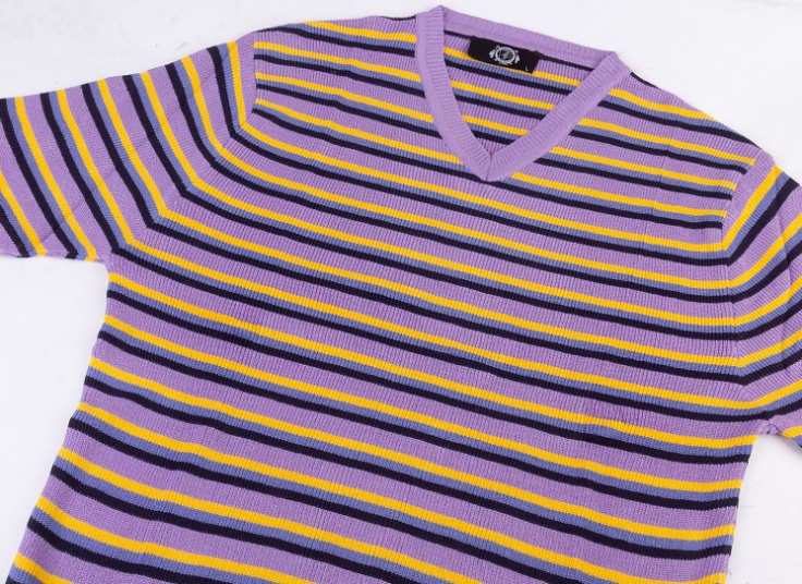 بافت راه راه یقه هفت Polo