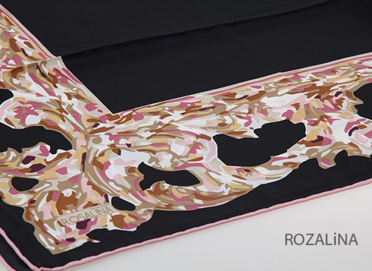 روسری ساتن ابریشم ROSALINA