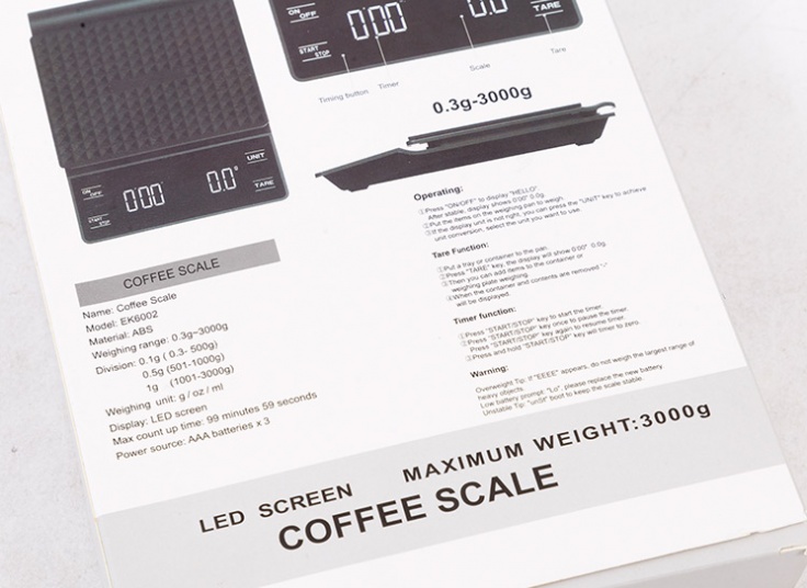 ترازو قهوه coffee scale