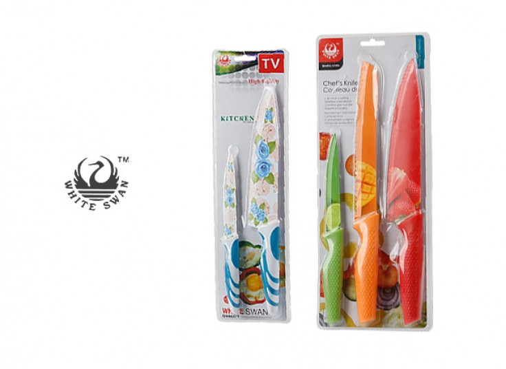 انواع چاقو آشپزخانه White Swan