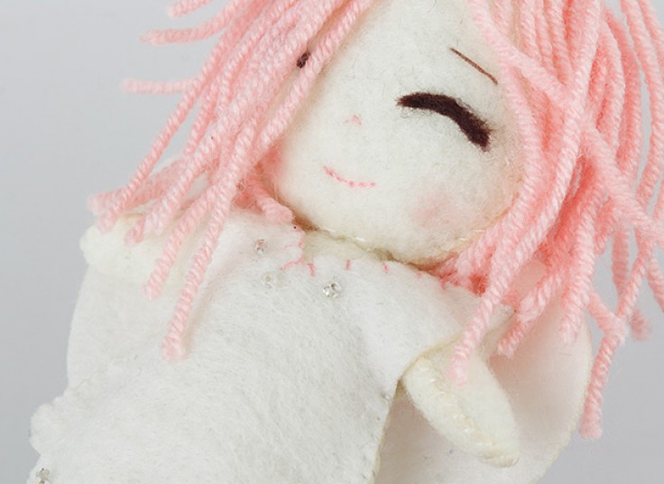 جا کلیدی عروسکی طرح فرشته