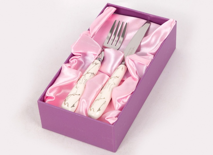 کارد و چنگال سرامیکی Karaca