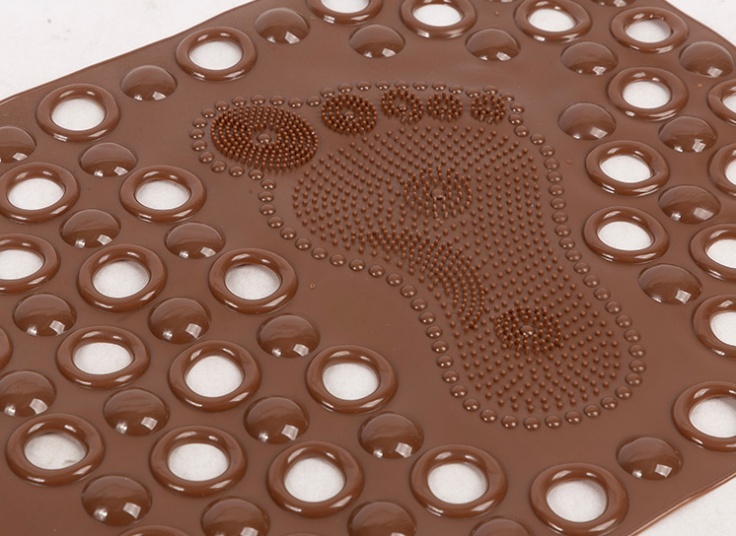 زیر دوشی حمام طرح پا