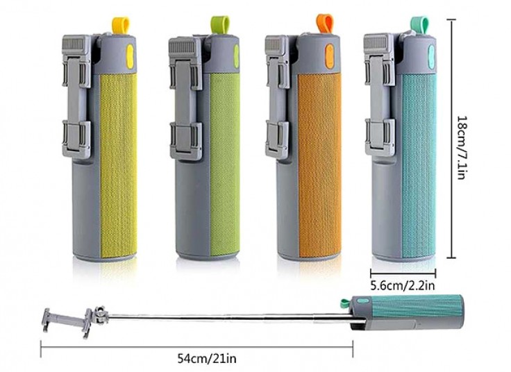 اسپیکر بلوتوث و مونوپاد سه کاره