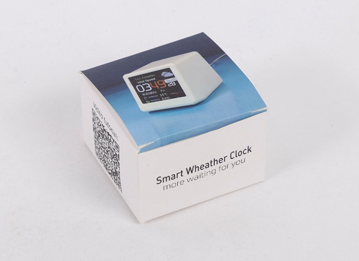 ساعت هوشمند رومیزی smart weather station clock