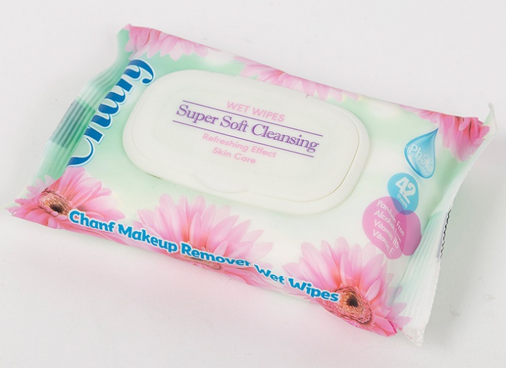 دستمال مرطوب پاک کننده آرایش Chanf