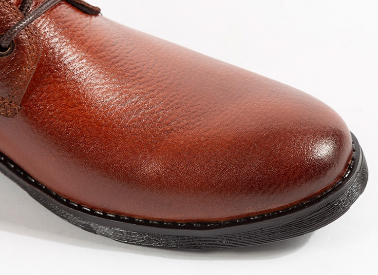 نیم بوت مردانه چرم طبیعی ecco