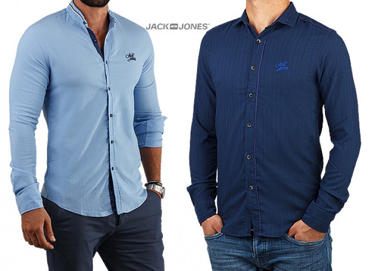 پیراهن یقه دیپلمات طرح Jack and Jones